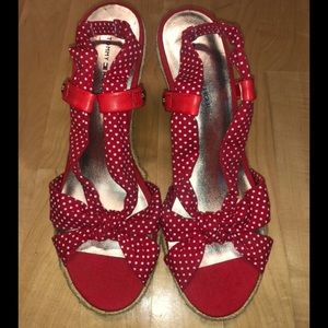 Tommy Hilfiger Strappy Wedge Heels